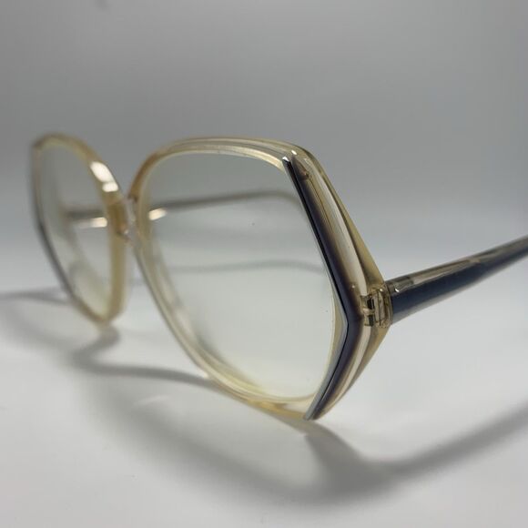 Rare Vintage Oversized Glasses Frames Only - Blu - J17 140 main image 8